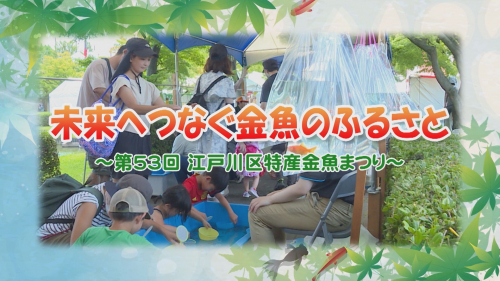 未来へつなぐ金魚のふるさと ～第53回 江戸川区特産金魚まつり～